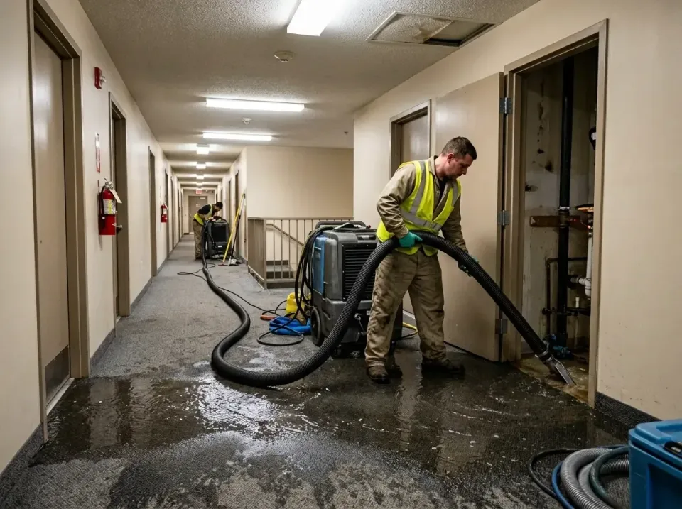 multi-unit-apartment-hallway-f-005 — frequently asked questions, Emergency Burst Pipe Water Extraction & Removal in Nags Hea…